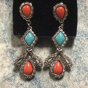 Avon American Spirit clip earrings